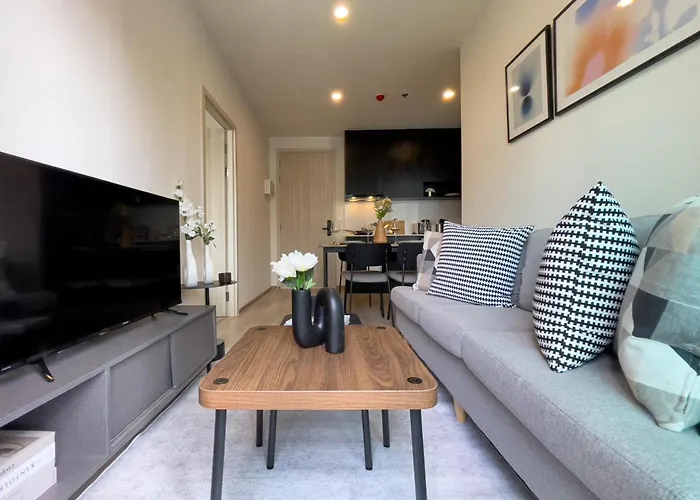 Luxury 2br︱fast Wifi︱walk To & Mrt Rama 9 Apartment Bangkok