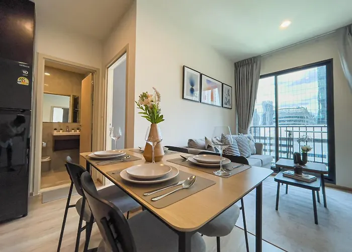 Luxury 2br︱fast Wifi︱walk To & Mrt Rama 9 Bangkok