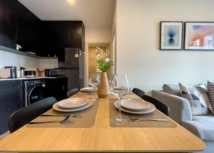 Apartment Luxury 2br︱fast Wifi︱walk To & Mrt Rama 9