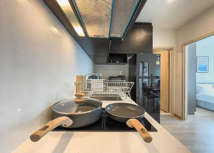 Luxury 2br︱fast Wifi︱walk To & Mrt Rama 9 Apartment *