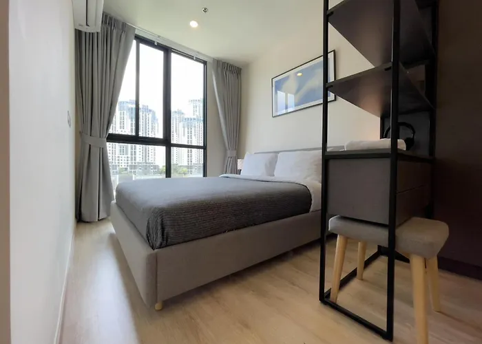 Apartment Luxury 2br︱fast Wifi︱walk To & Mrt Rama 9 Bangkok