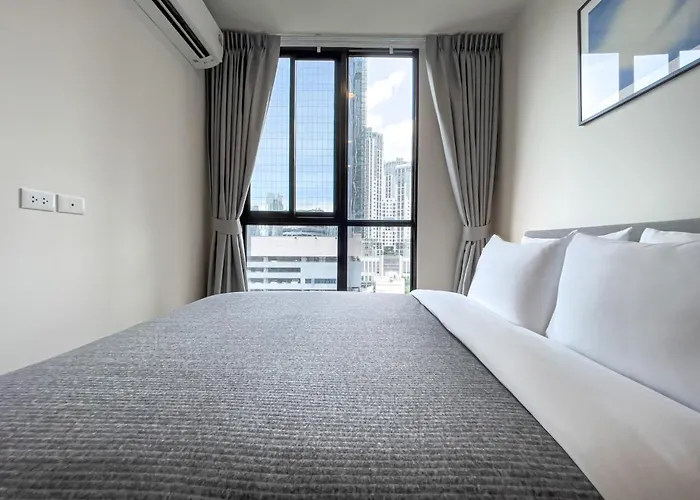 Luxury 2br︱fast Wifi︱walk To & Mrt Rama 9 Apartment *