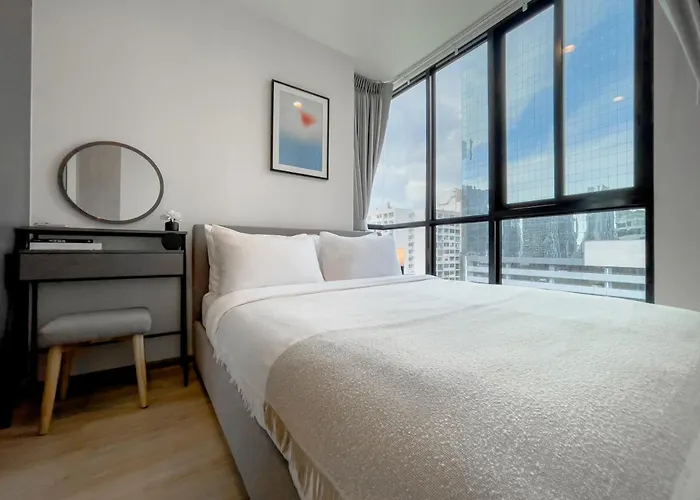 Luxury 2br︱fast Wifi︱walk To & Mrt Rama 9 Apartment Bangkok